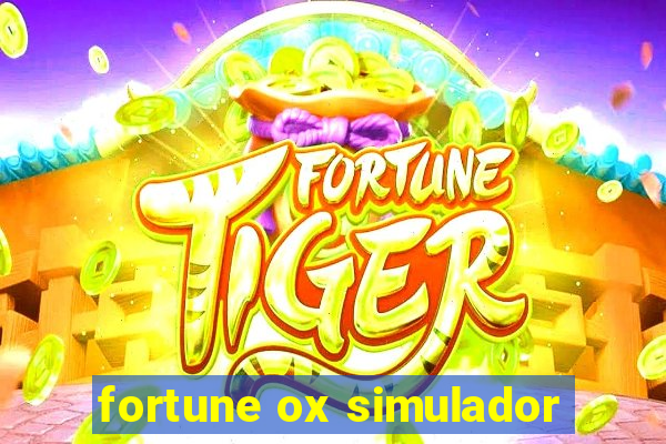 fortune ox simulador